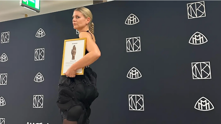 Picture from Jennie Rosén won 'Innovation of the Year' at NK Galan 2023